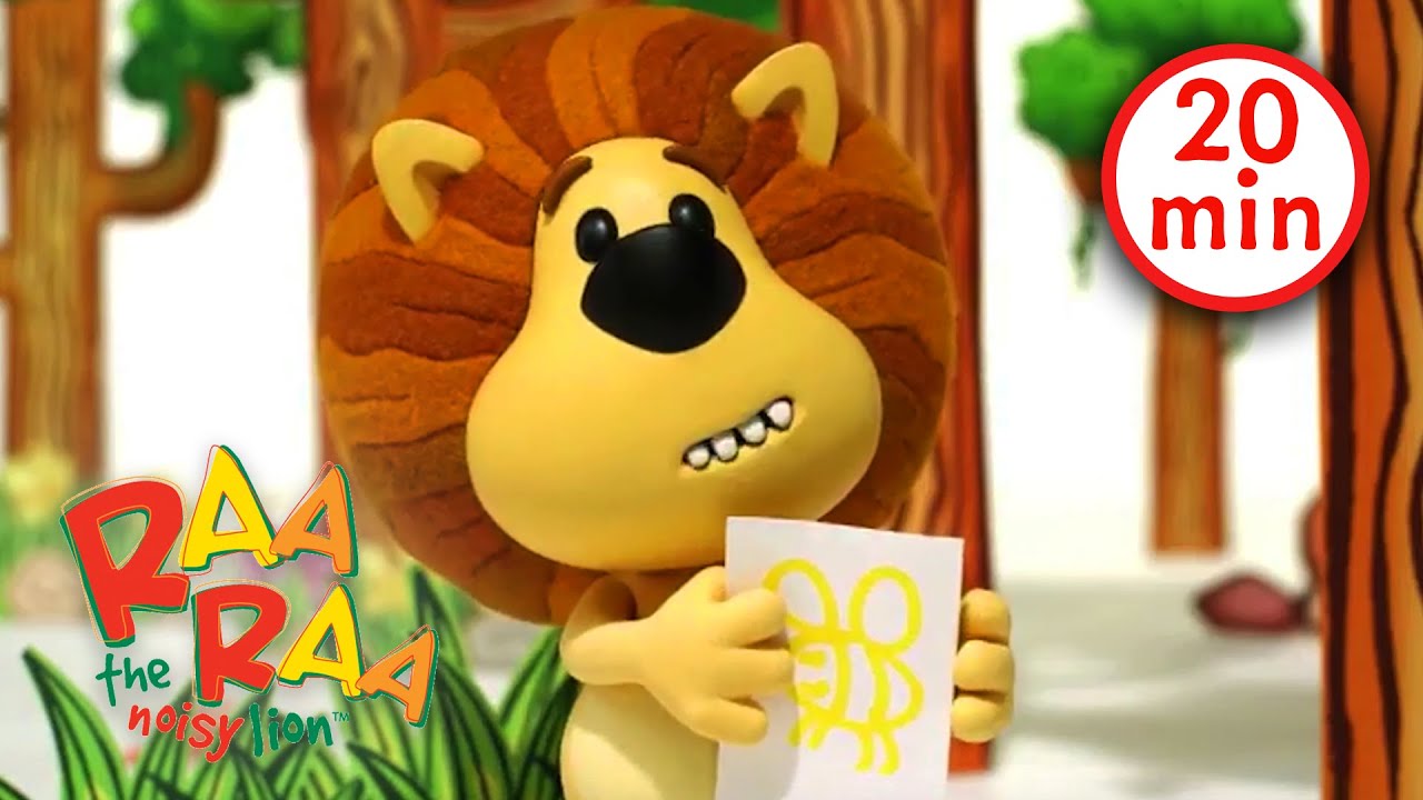Raa Raa Helps Topsy Write A Book | 2 Full Episodes | Raa Raa the Noisy Lion 🦁