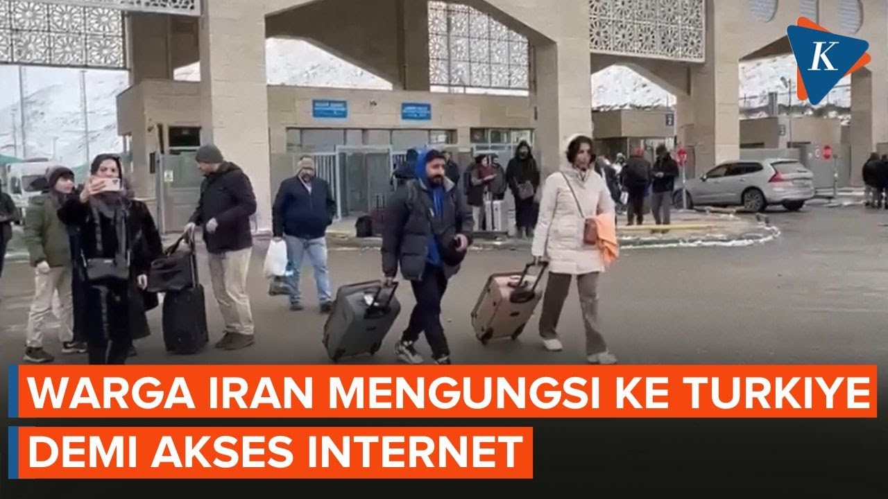 Warga Iran Mengungsi ke Turkiye demi Akses Internet untuk Kerja