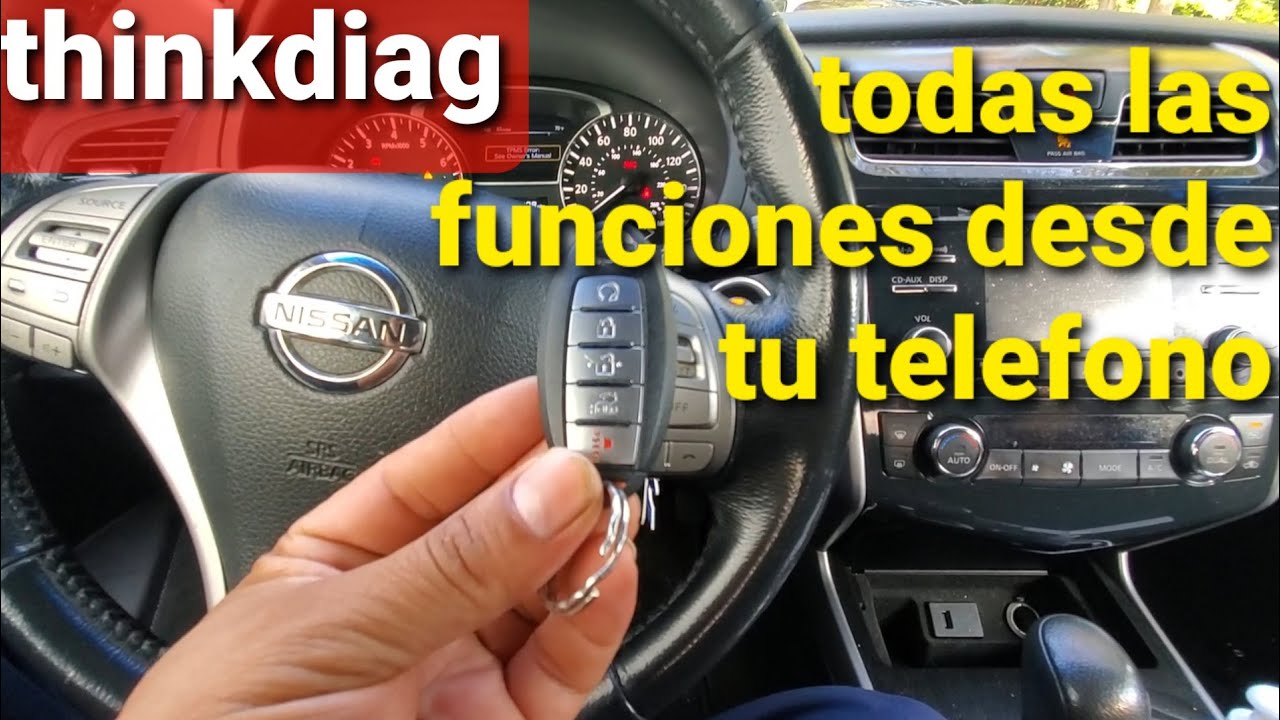 NISSAN thinkdiag escanea todos los modulos y funciones especiales