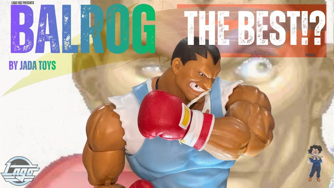 Balrog UNLEASHED! 🔥 Jada Toys Street Fighter II Figure Review & Epic Showcase 🥊💥