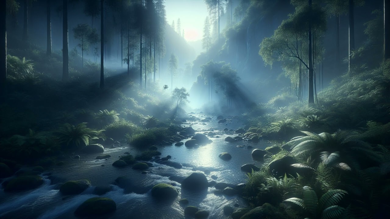 Gentle Rain Sounds for Sleep, Relaxation and Focus | 8 Hour Deep Calm