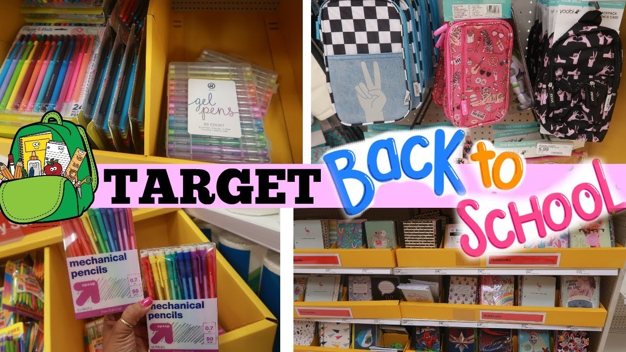 TARGET BACK TO SCHOOL SHOPPING 2019/ COME WITH ME