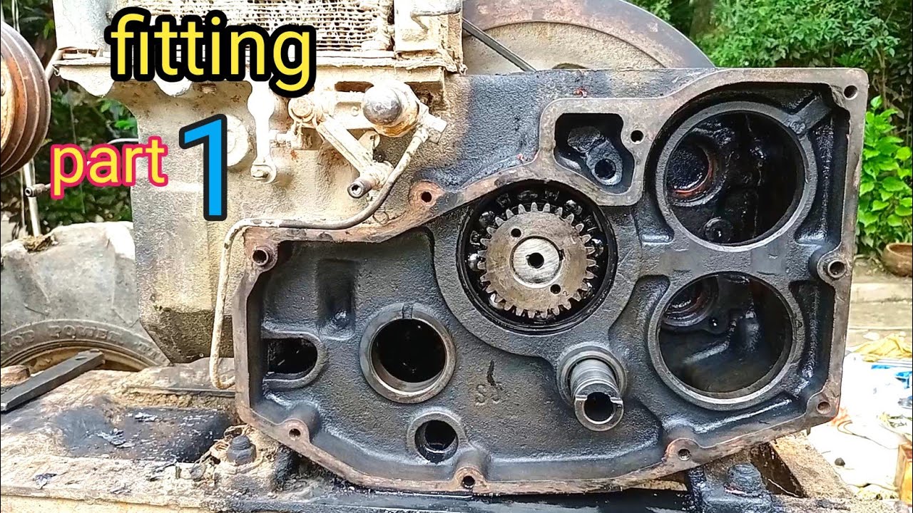 VST SHAKTI ENGINE FITTING PART -1