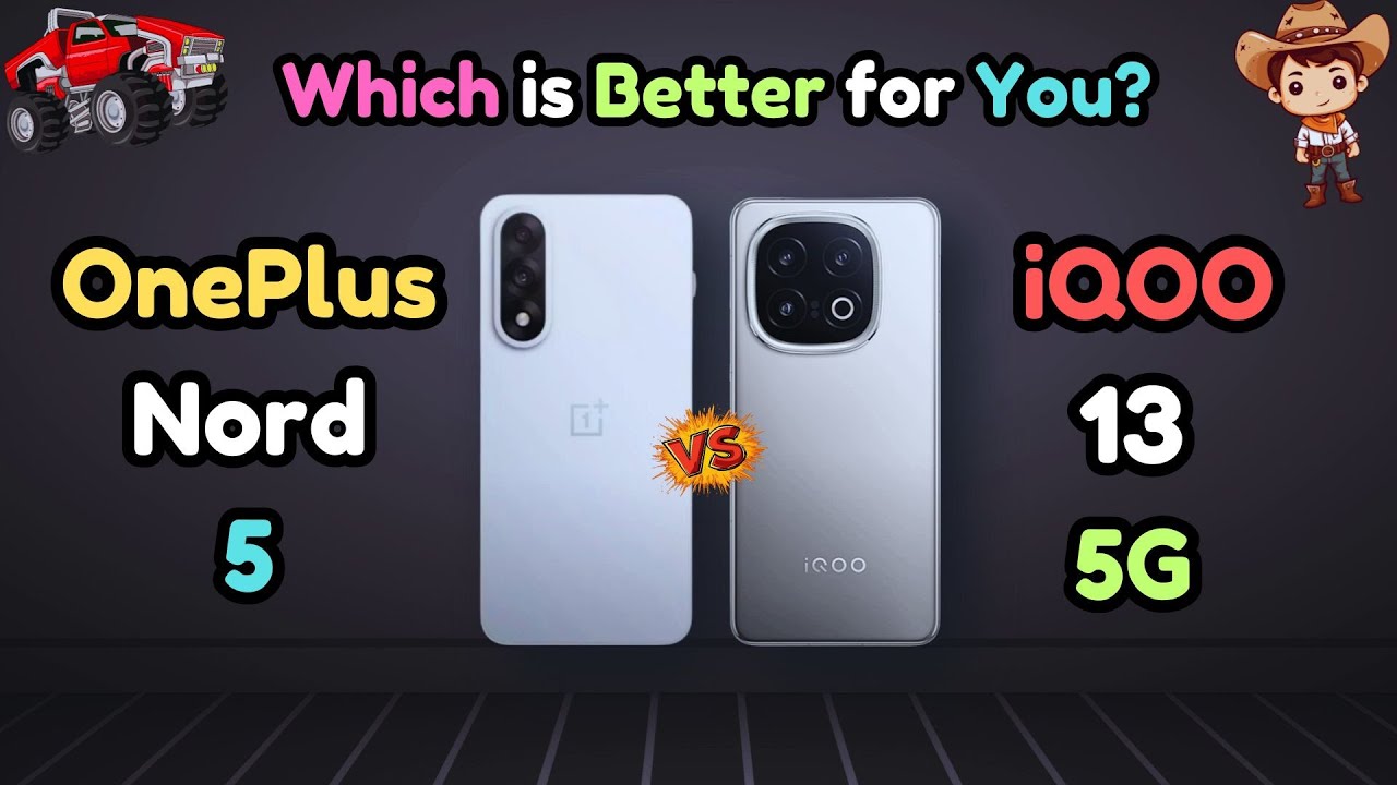 OnePlus Nord 5 Vs iQOO 13 | 2 Flagship Level Performance Phone Comparison | Which is Better to BUY |