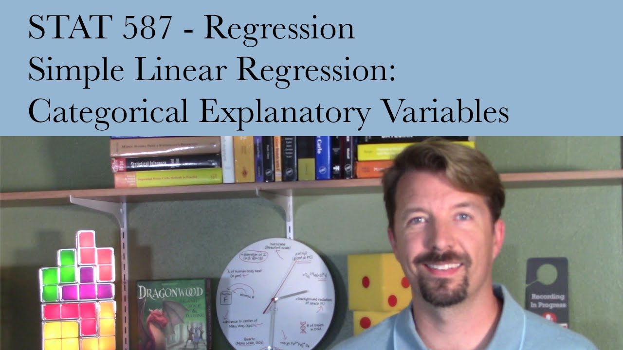 Regression with Categorical Explanatory Variables