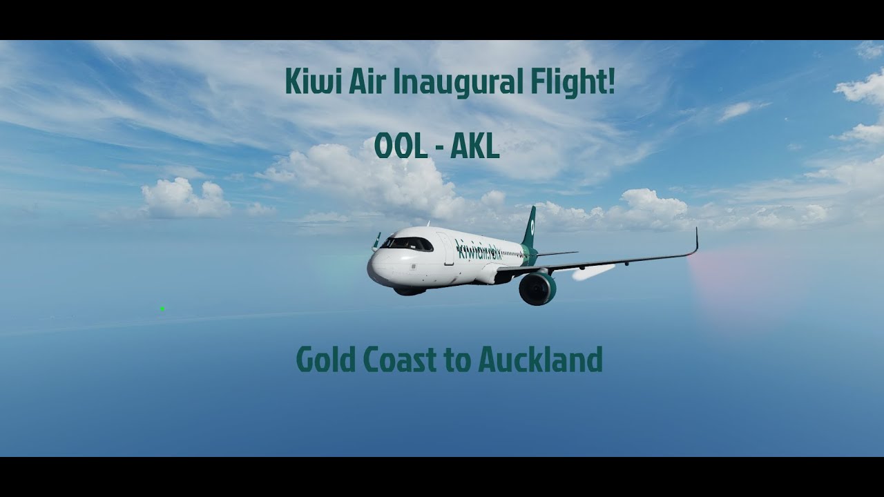 Inaugural flight! | Roblox Tripreport | Kiwi Air (Kiwi Standard) | A20N | Gold Coast - Auckland