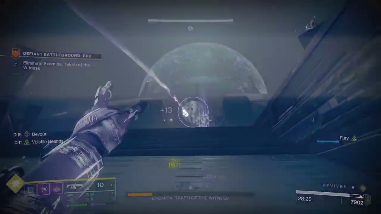 Solo Defiant Battlegrounds: EDZ GM in under 20 minutes! Warlock - Void