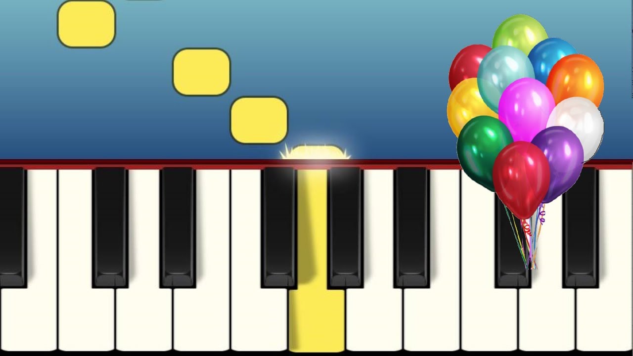 5 Very Easy Children Songs for Children to learn on the Piano Sehr Einfache Kinderlieder auf Klavier