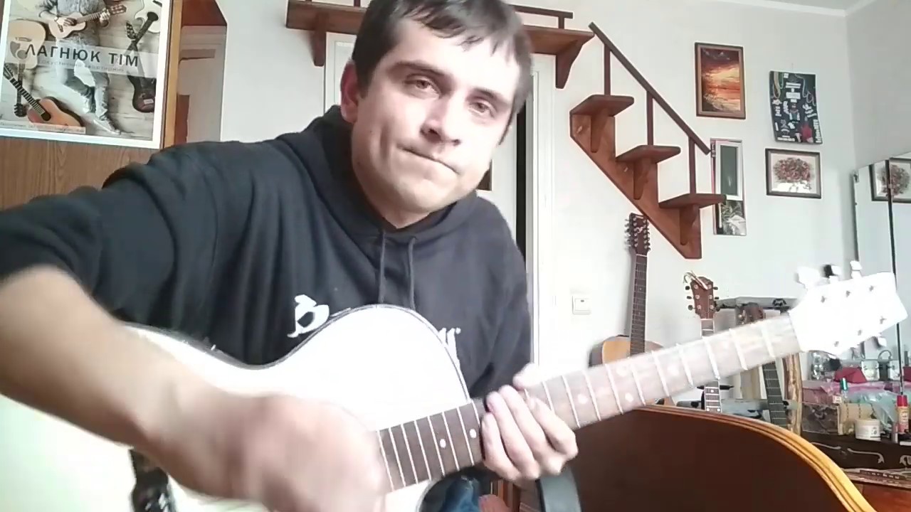 КИНО ТРОЛЛЕЙБУС  (cover) washburn ea40 1988