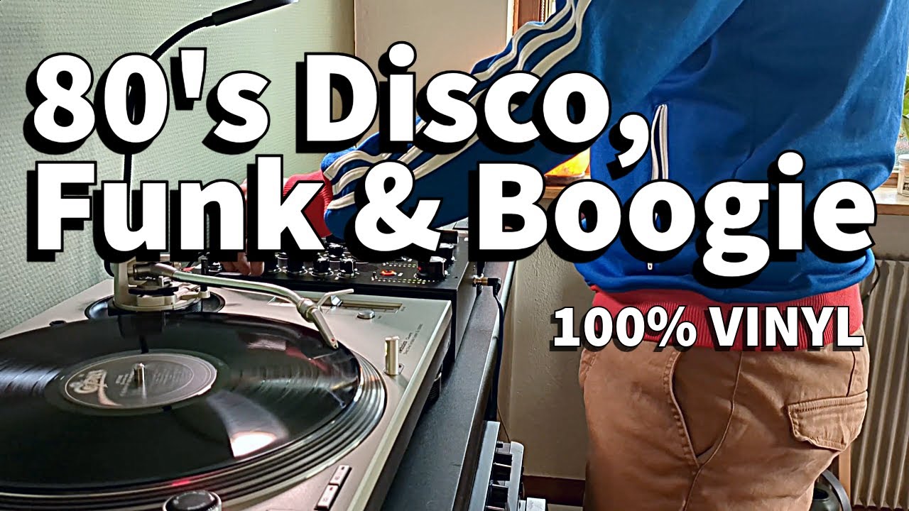 80's Disco, Funk & Boogie 100% Vinyl Set - Part 2