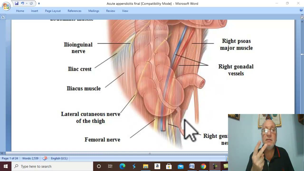 Appendicitis in Arabic 2 ( Appendicitis , part 2 ) , by Dr. Wahdan