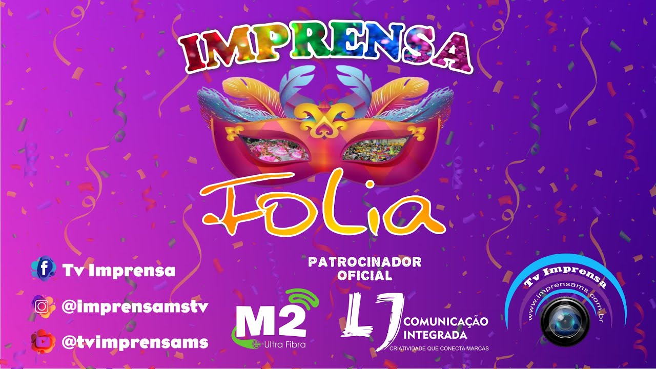 IMPRENSA FOLIA 2026 🎉 | com Todas as Notícias do Carnaval de Corumbá e Região!