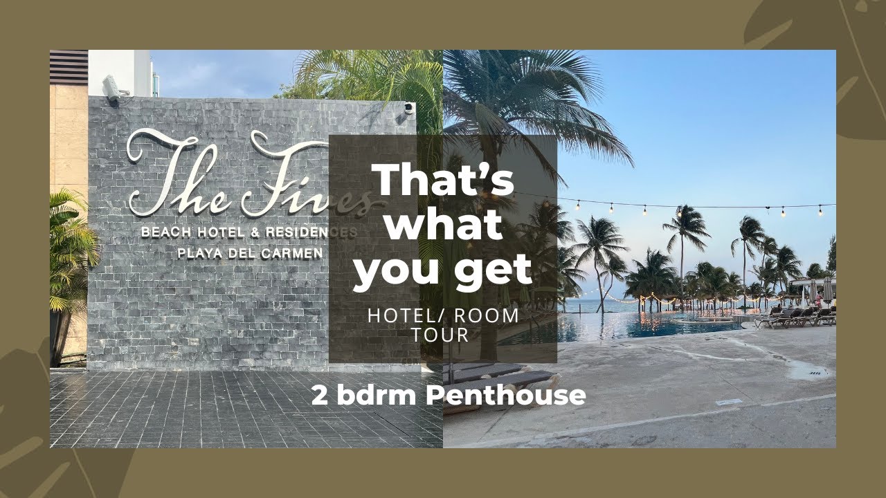 That's what you get- The Fives Beach Hotel and Residences Tour