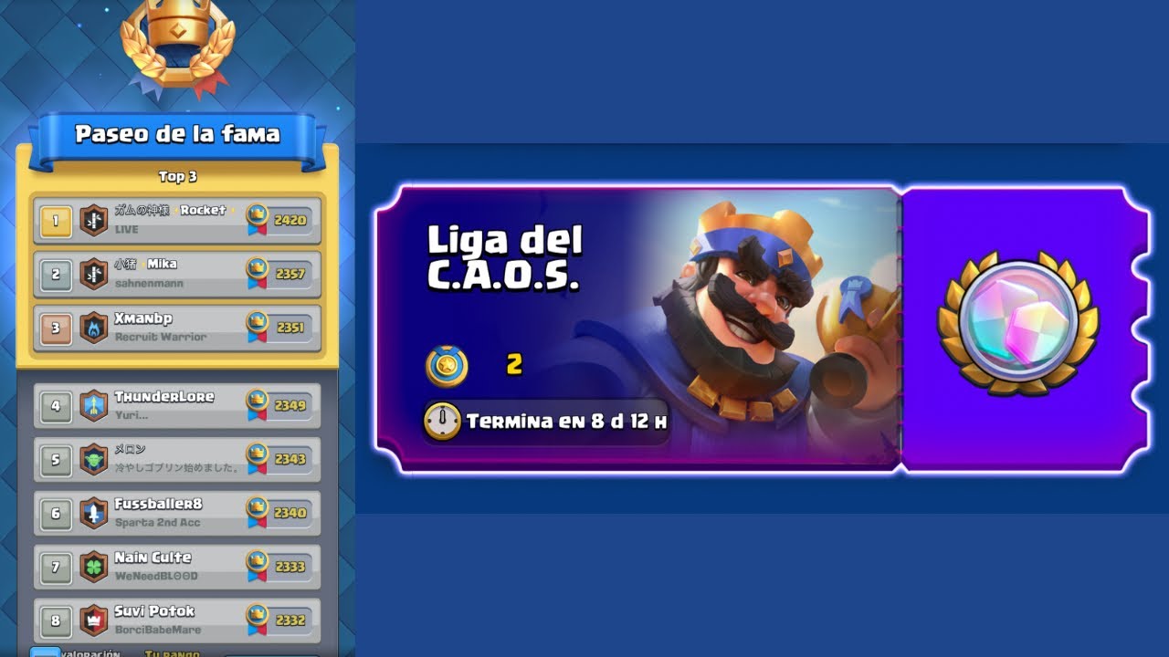 Ahora Hay Liga En C.A.O.S