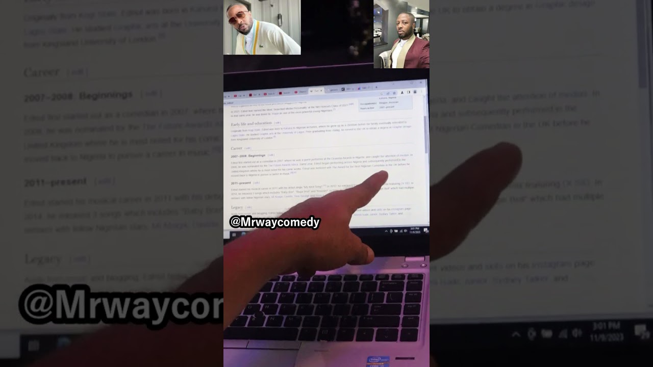 TUNDEENUT BIOGRAPHY WILL WOW YOU