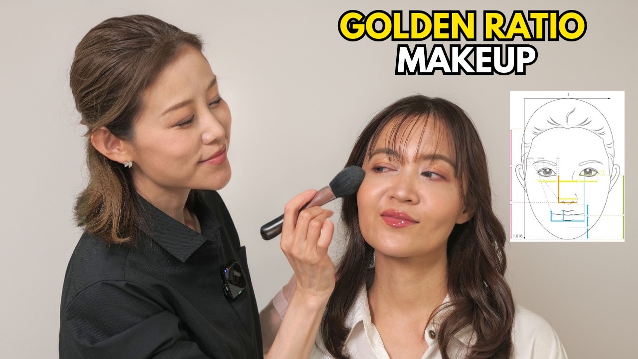 We Treated @LaLek ASMR to Japanese Golden Ratio Makeup | ASMR Small Face Makeup Session