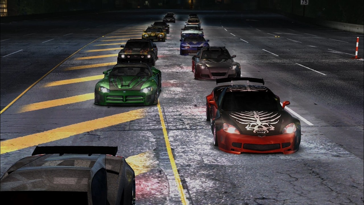 El Sprint más largo con Todos los miembros de la Blacklist (Custom Race War)
