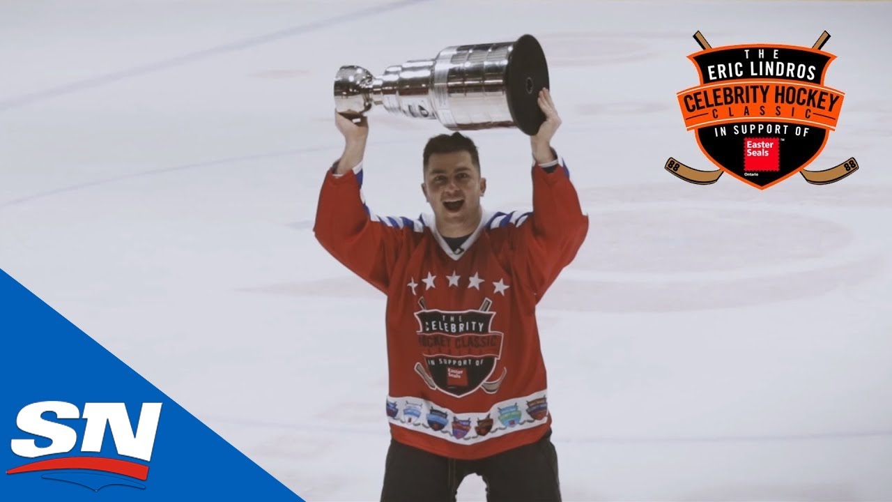 Playing Hockey With Mic'd Up Steve Dangle At The Easter Seals Celebrity Hockey Classic