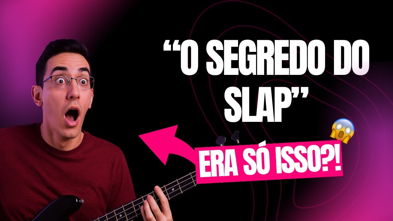 Aprenda SLAP no contrabaixo em 5 minutos! 🎸🔥