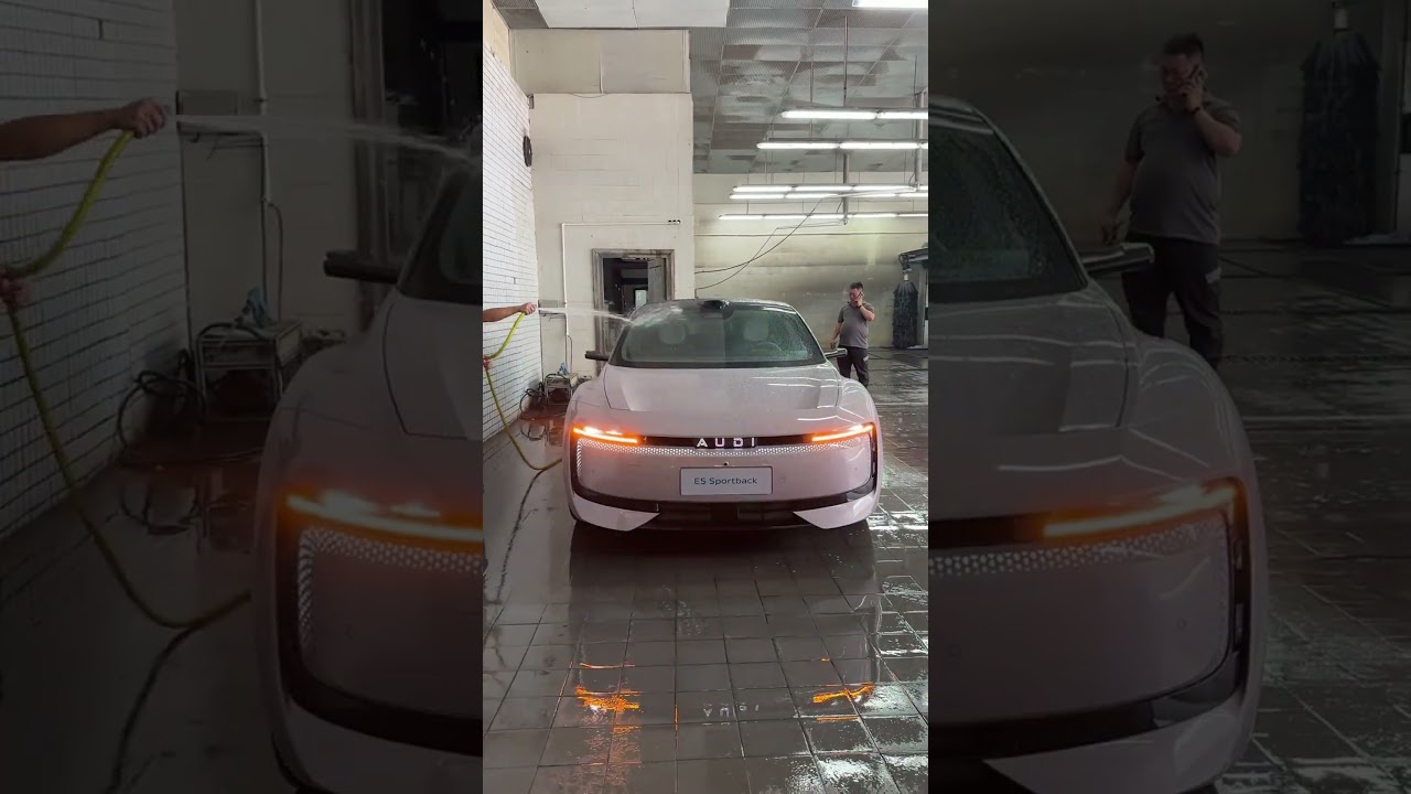 The New Audi E5 Sportback EV 2026 #bestluxury #autochina #chinaautoshow #luxury
