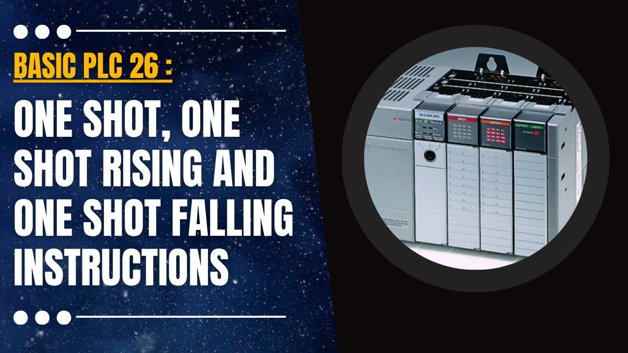 Базовый ПЛК 26: Инструкции для однократного включения (ONE Shot ONS), однократного повышения уров...