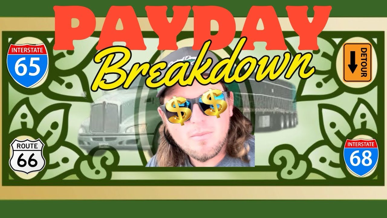 Payday Breakdown for 01/02-01/08 at Central Oregon Truck Company