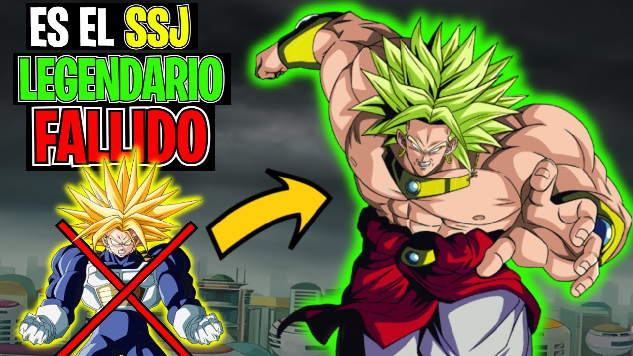 ¡POR ÉSTA RAZÓN BROLY es tan FUERTE! ¿Qué es el PODER LEGENDARIO?