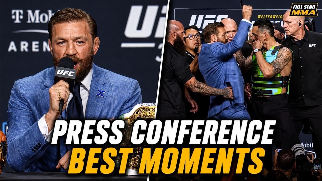 Conor McGregor GOES OFF At UFC 329 Press Conference