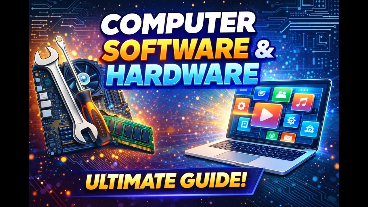 Hardware vs Software: कंप्यूटर हार्डवेयर और सॉफ्टवेयर क्या है? | Complete Guide for Beginners!