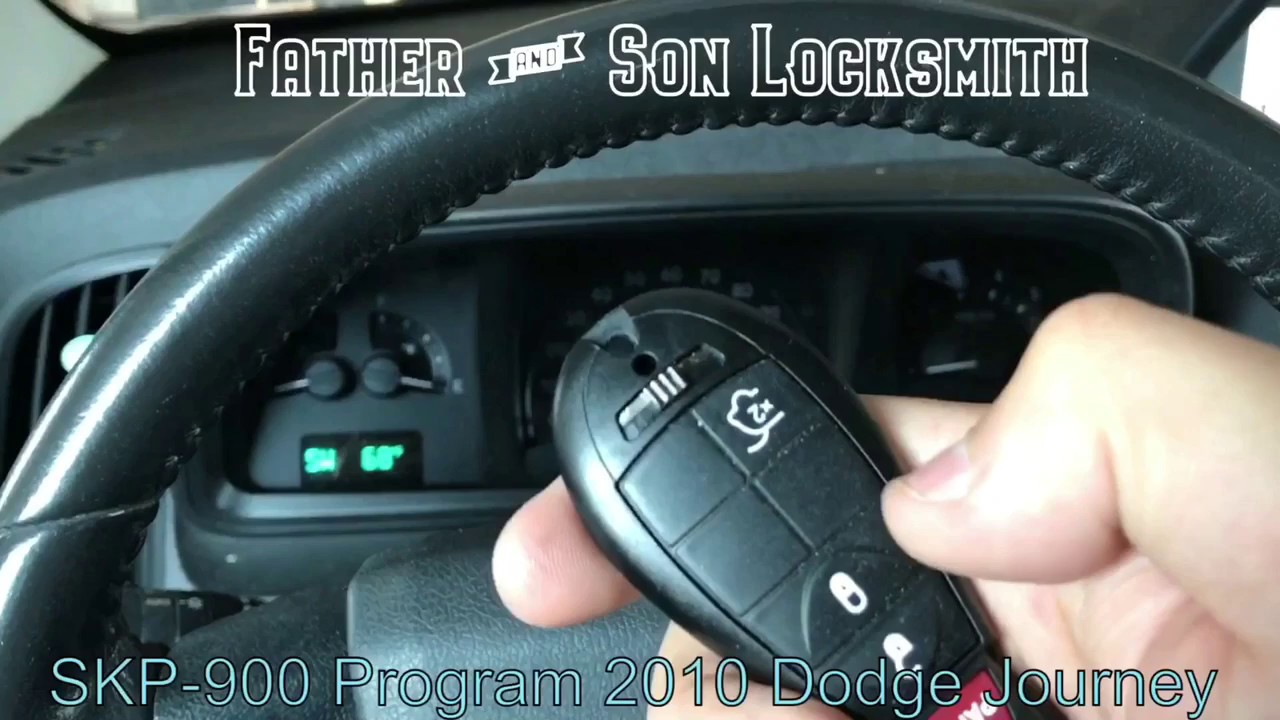 How To Use The SKP-900 Programer On A 2010 Dodge Journey