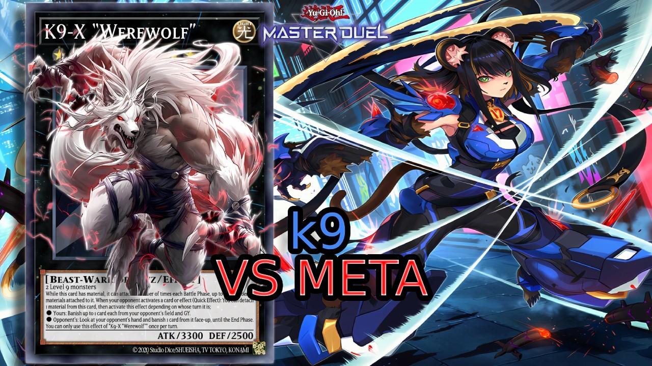 DESTROY  VANQUISH SOUL With  K9 | Yu-Gi-Oh! Master Duel