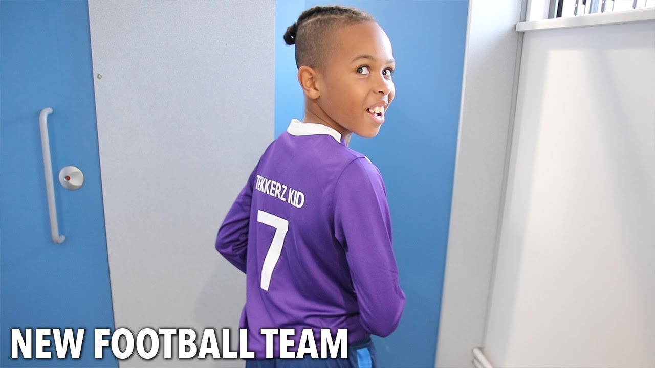 TEKKERZ KID'S NEW FOOTBALL TEAM!