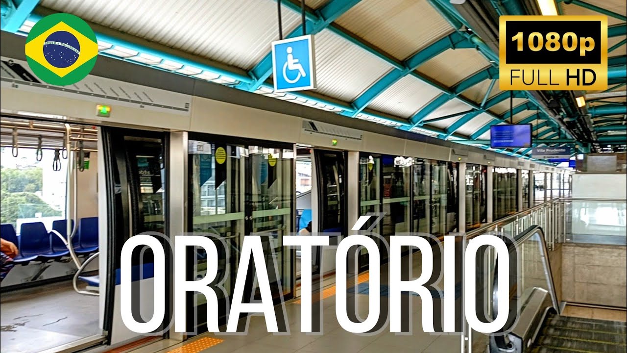 Estação Oratório | Movimentação de Trens #126 (⚪Linha 15 Prata)!!