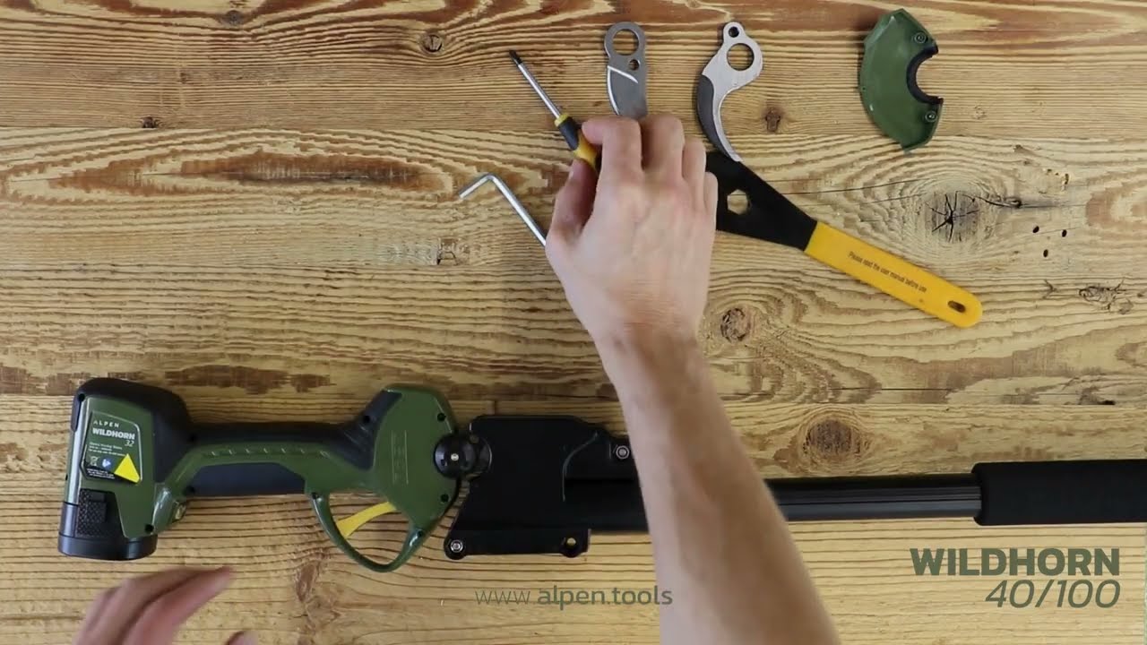 Alpen Wildhorn Extension pole 32/100 &ndash; Installation of the pole