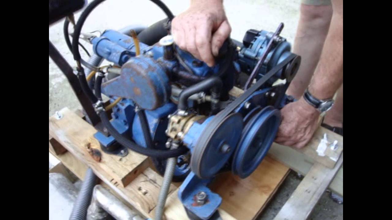 Moteur RENAULT RC8-D Diesel 6,5 chevaux Rechemisé et culasse refaite