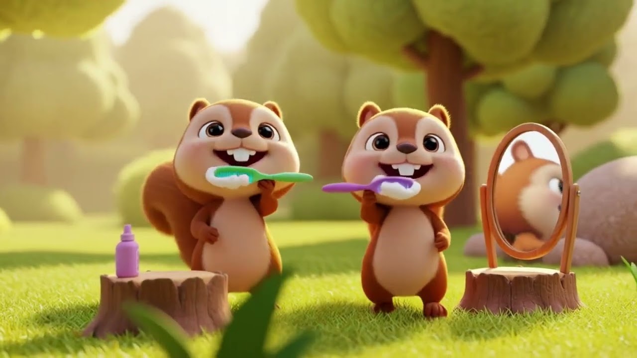 Canción Infantil de Animales del Bosque | Música Suave para Bebés y Niños
