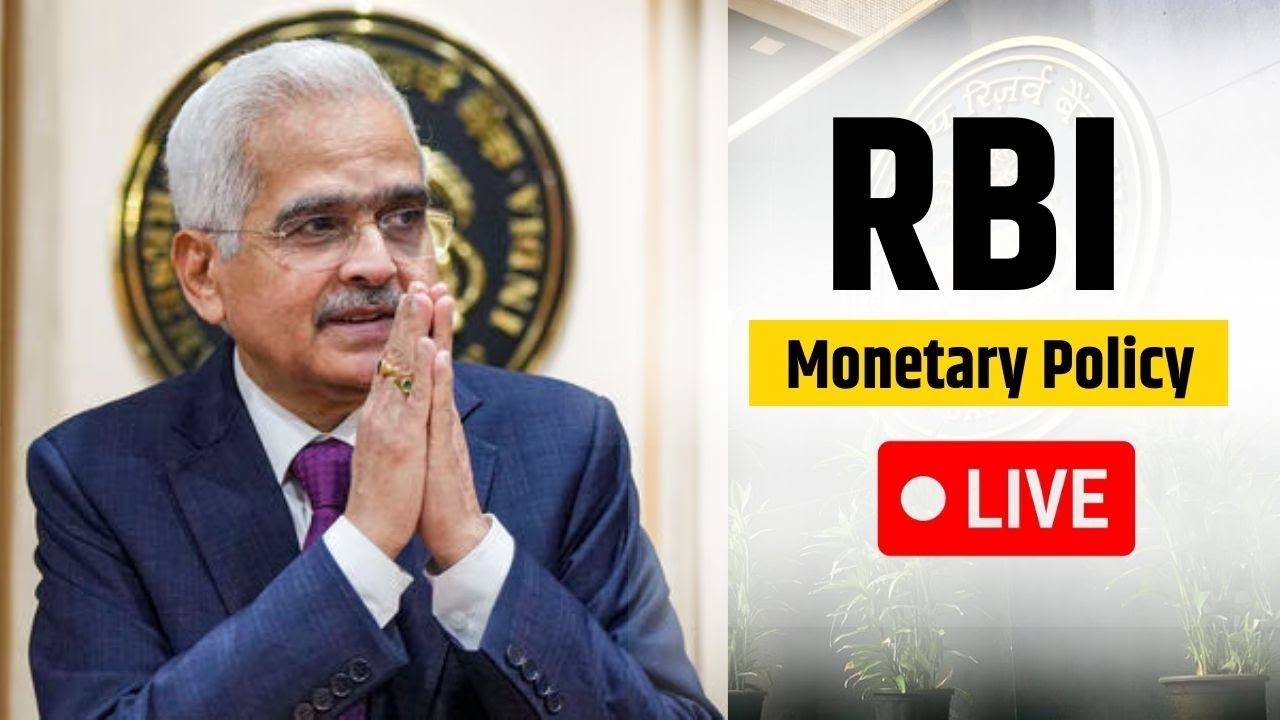 RBI LIVE : Shaktikanta Das Unveils Key Monetary Policy Decisions! | Repo Rate Insights!