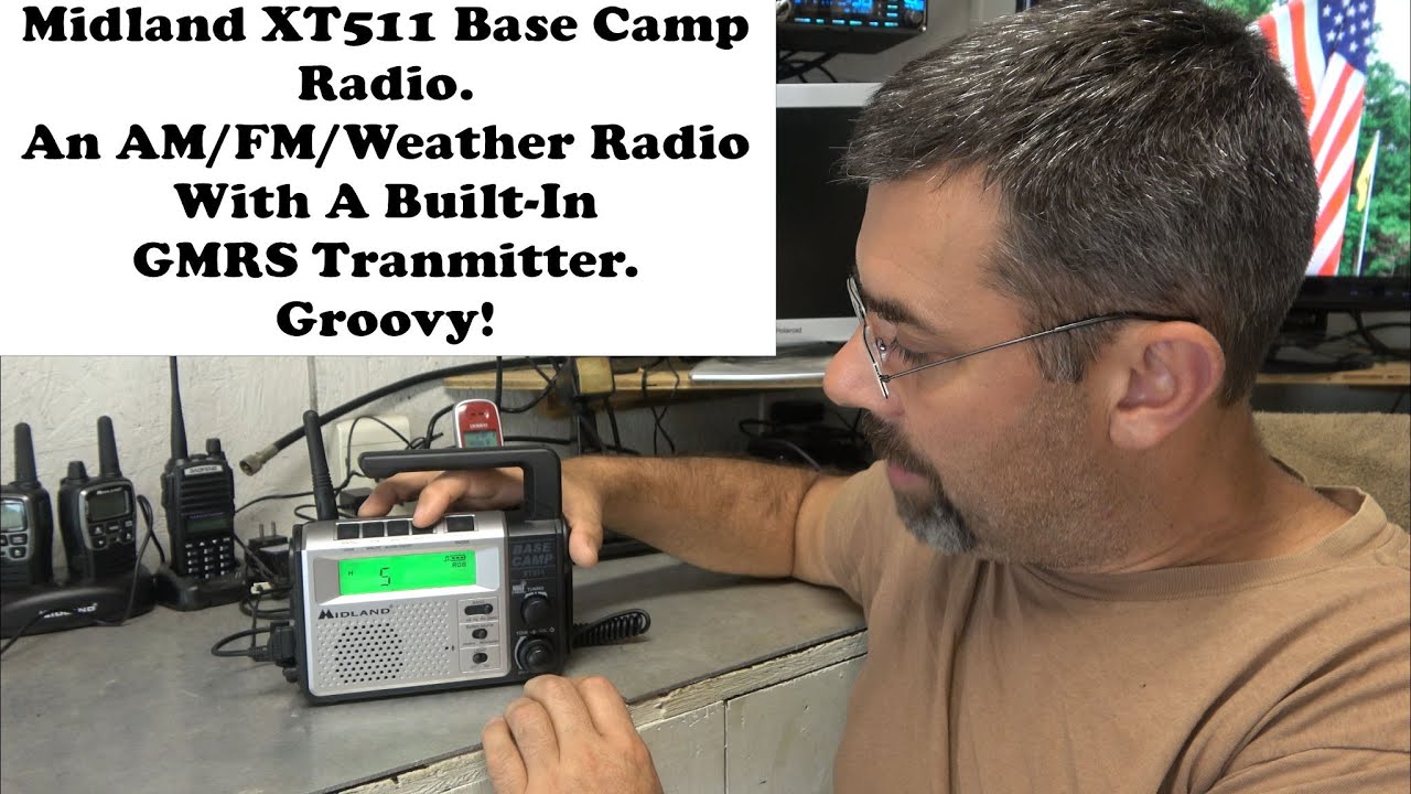 Midland XT511 Base Camp Radio. A Portable 