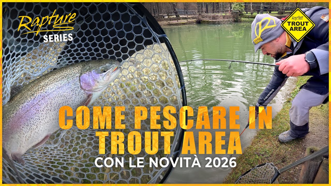 AREA TROUT 2026: Novità, Segreti e una Cattura da Brivido!
