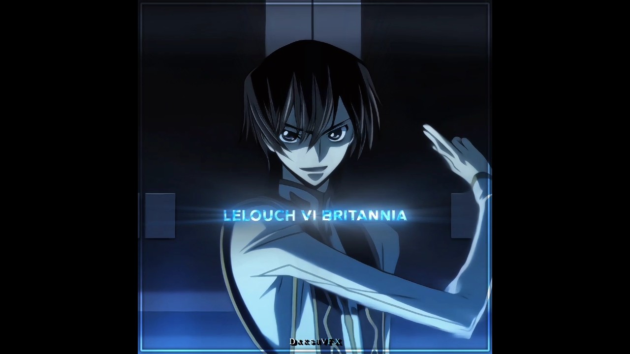 ALL HAIL LELOUCH 🛐 - Lelouch Vi Britannia (CODE GEASS) Edit || glwzbll - UNTITLED 13 (Super Slowed)