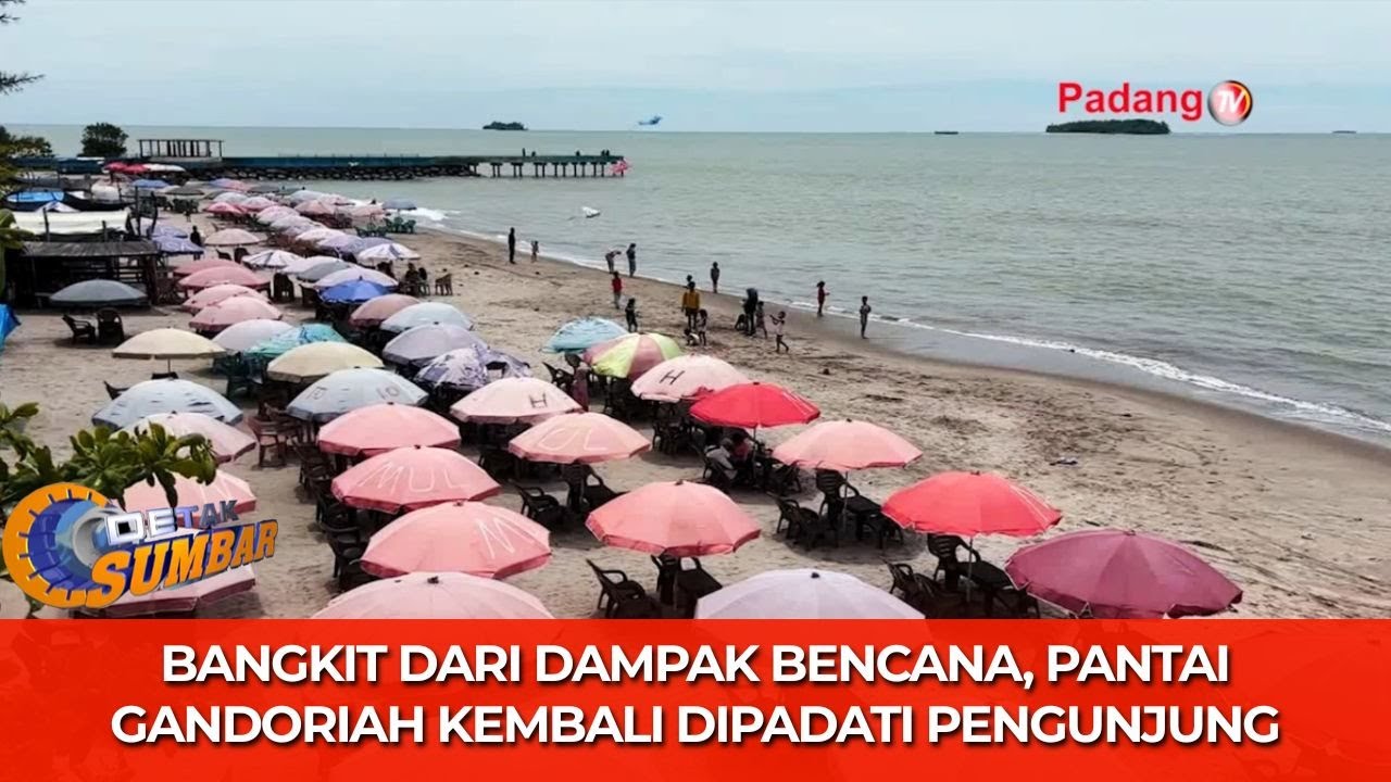 Sempat Sepi Usai Bencana, Wisata Pantai Gandoriah Kini Ramai Kembali