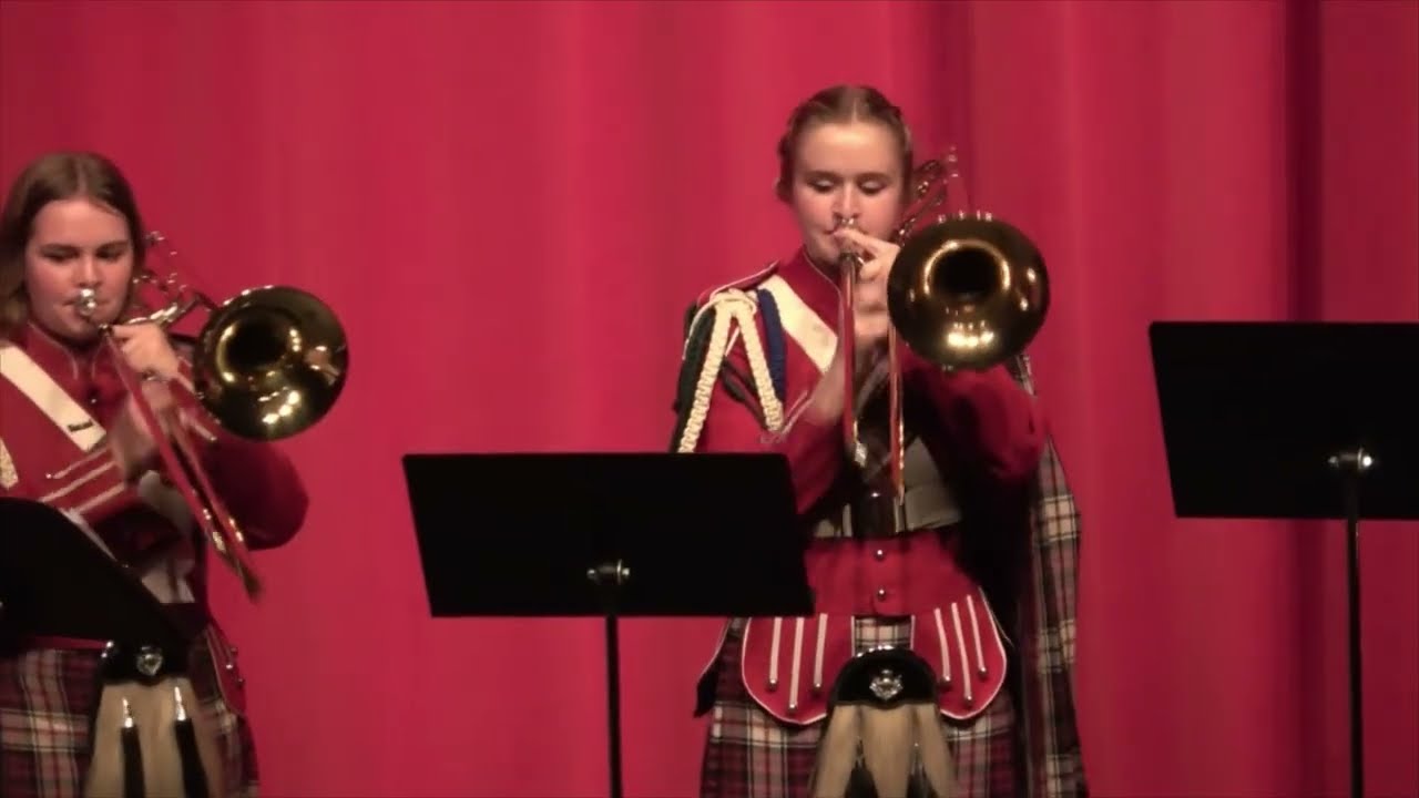 RHS Kiltie Band Sousa Concert 2026, Trombone & Clarinet Ensembles.