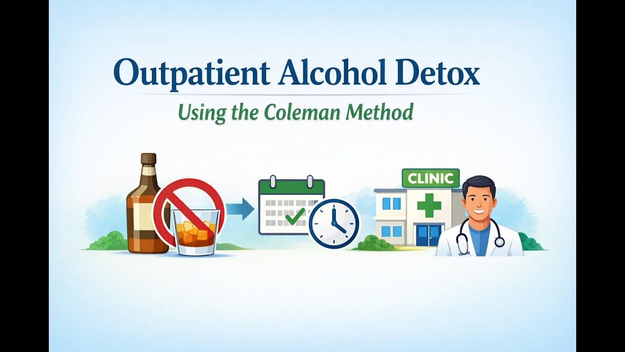 Outpatient Alcohol Detox Using the Coleman Method