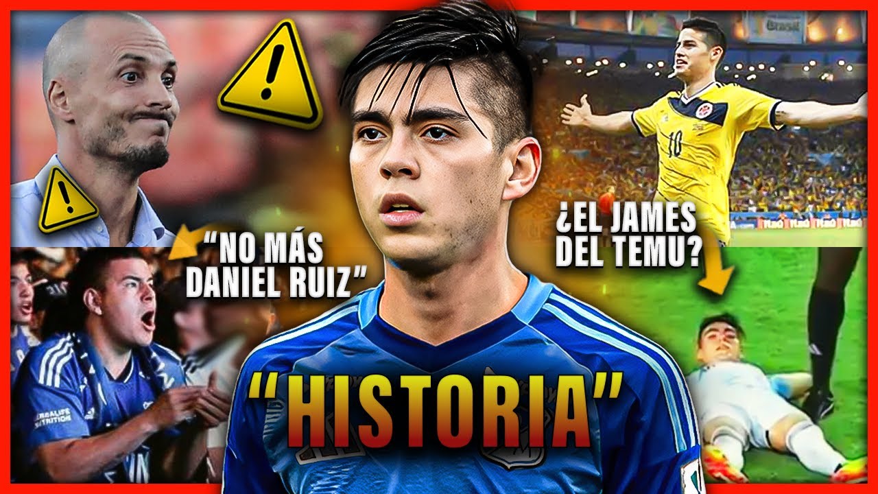 Lo vendieron como el NUEVO JAMES,pero termino siendo UNA DECEPCION | DANIEL RUIZ HISTORIA.