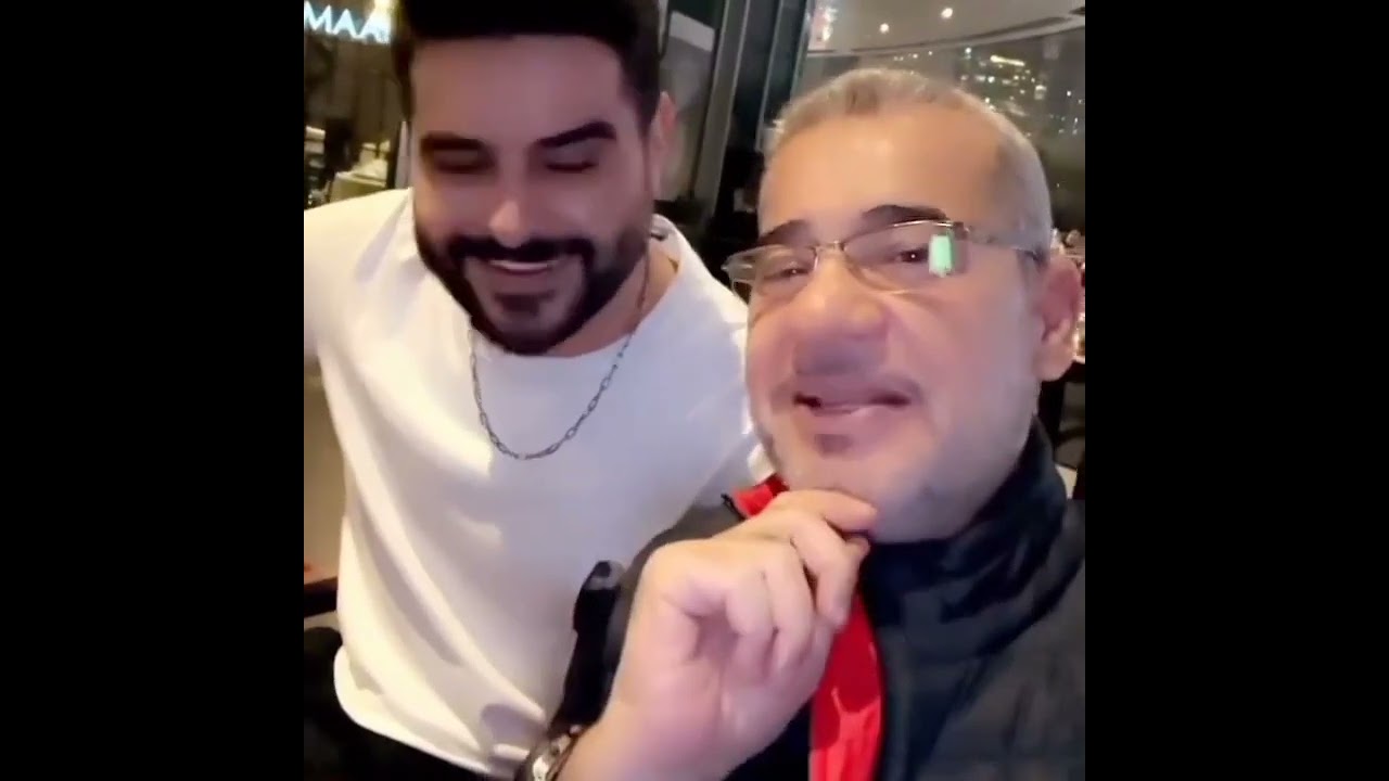 ناصيف زيتون مع مصطفى الآغا في مطعم لبنان #nassifzeytoun 💥💥💥💥💥💥