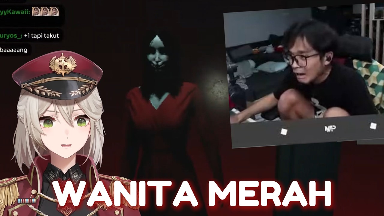 Bang al dikejar kejar sama wanita merah itu, kecintaan kali ya & momen lucu kena jumpscare
