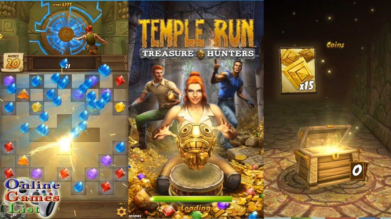 Temple Run: Treasure Hunters Android/iOS Gameplay HD