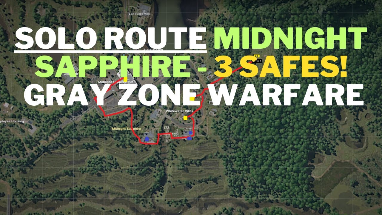 Midnight Sapphire Farm As A Solo Player | Map & Guide