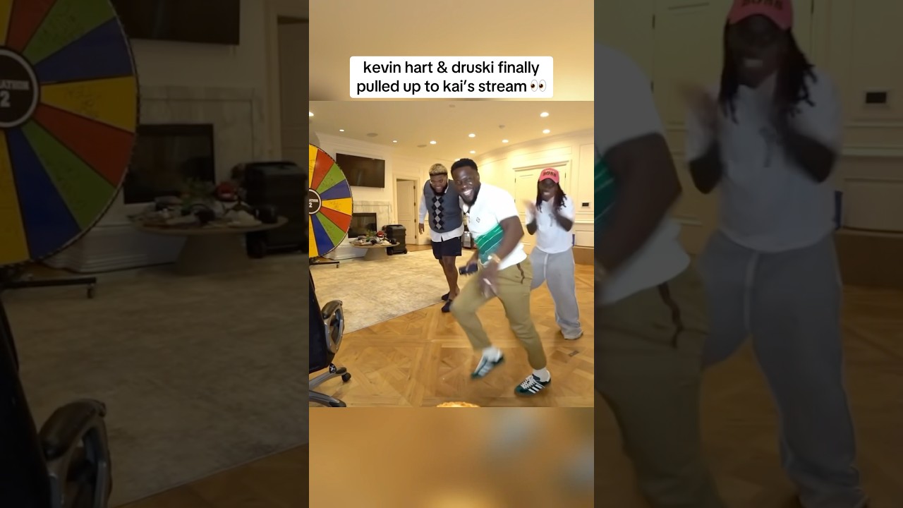 Kevin Hart & Druski at Kai’s 🤯 