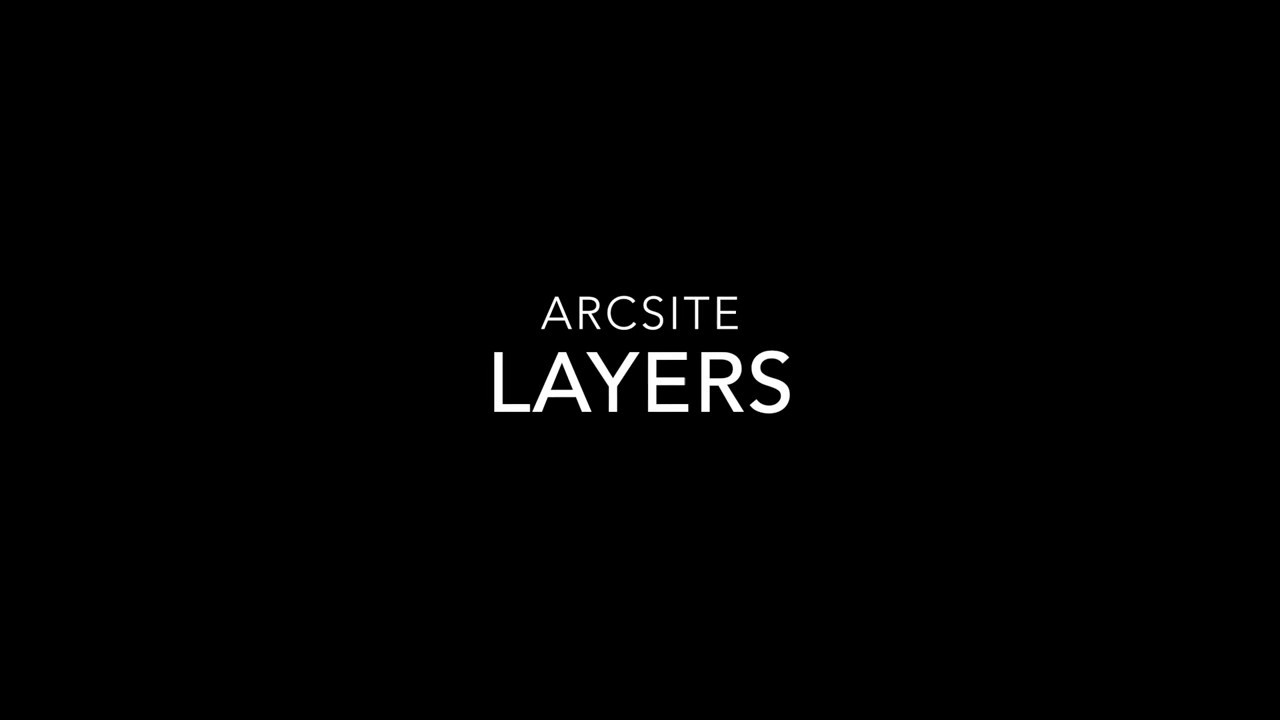 Using the Layers feature in ArcSite